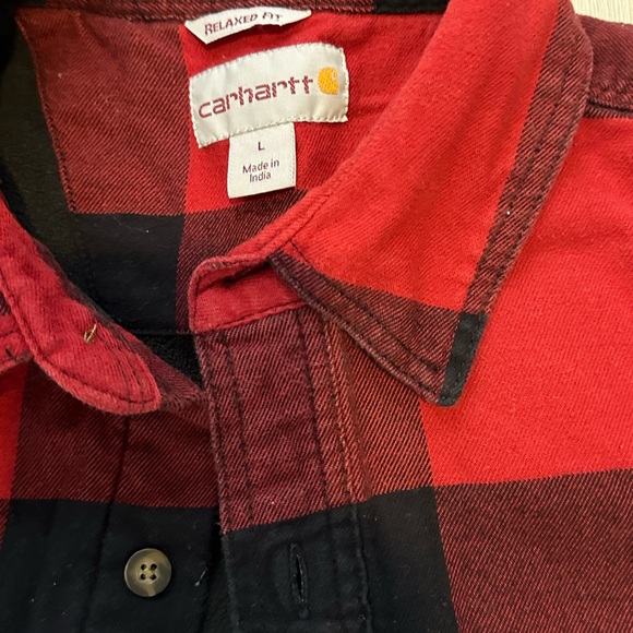 Carhartt flannel shirt jac - Picture 2 of 2